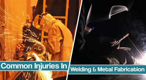 injuries common to metal fabrication|sheet metal injury rates.